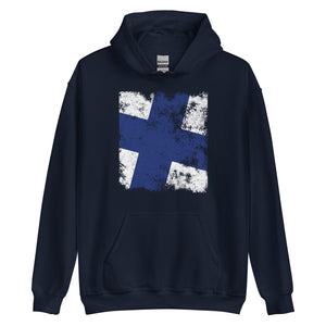 Finland Flag Hoodie