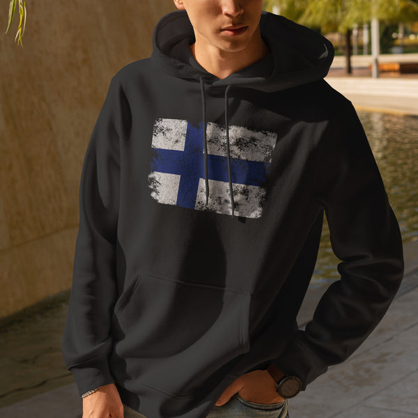 Finland Flag Hoodie