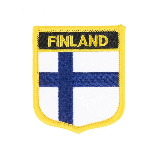 Finland Flag Patch - Sew On/Iron On Patch