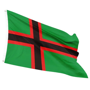 Finland Karelia Flag - 90x150cm(3x5ft) - 60x90cm(2x3ft)