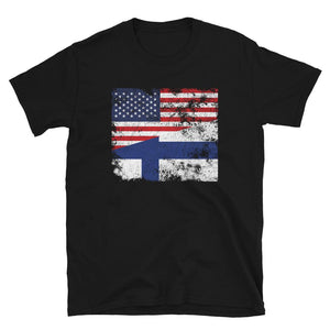 Finland USA Flag T-Shirt