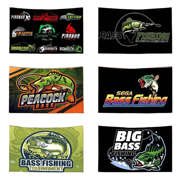 Fishing Flags - 90x150cm(3x5ft) - 60x90cm(2x3ft)