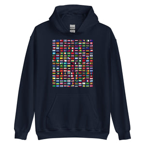 Flags of the World Hoodie