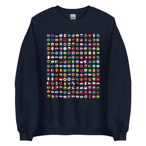 Flags of the World Sweatshirt