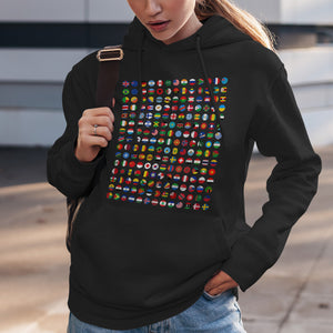 Flags of the World Hoodie