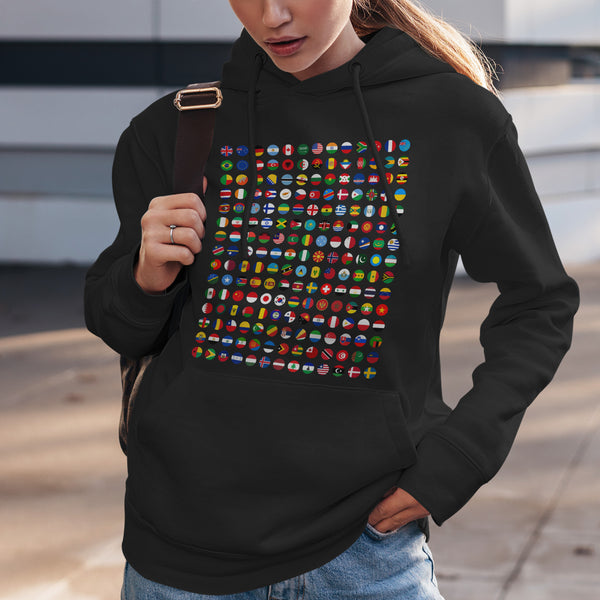 Flags of the World Hoodie