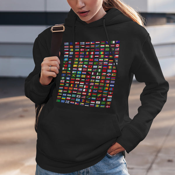Flags of the World Hoodie