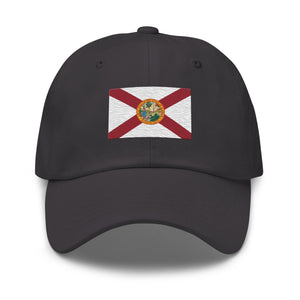 Florida State Flag Cap - Adjustable Embroidered Dad Hat