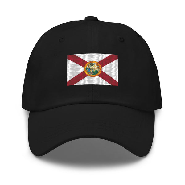 Florida State Flag Cap - Adjustable Embroidered Dad Hat