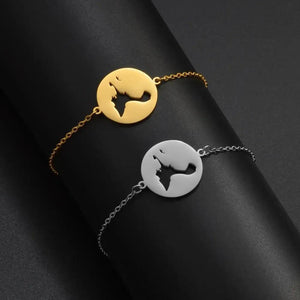 Formentera Map Bracelet