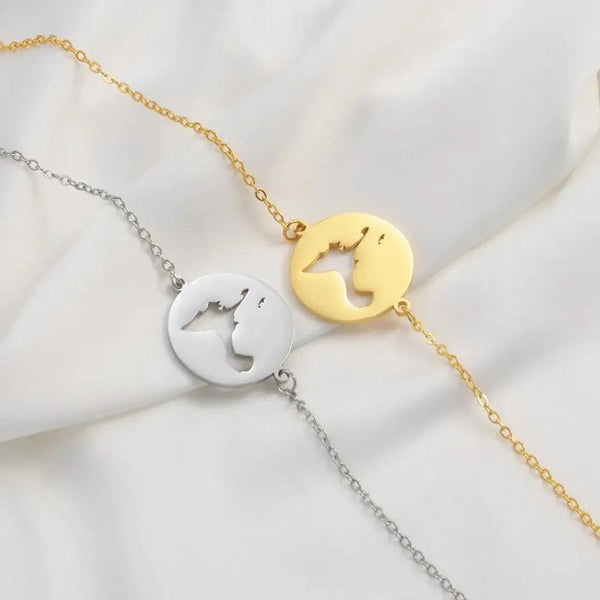 Formentera Map Bracelet