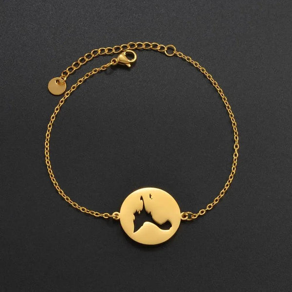 Formentera Map Bracelet