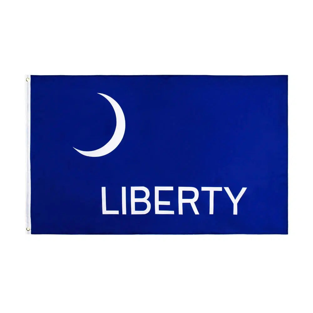 Fort Moultrie Liberty Flag - 90x150cm(3x5ft) - 60x90cm(2x3ft)