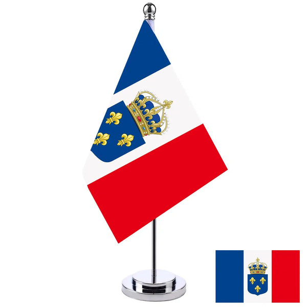 France Desk Flag Collection - Small Office Table Flag