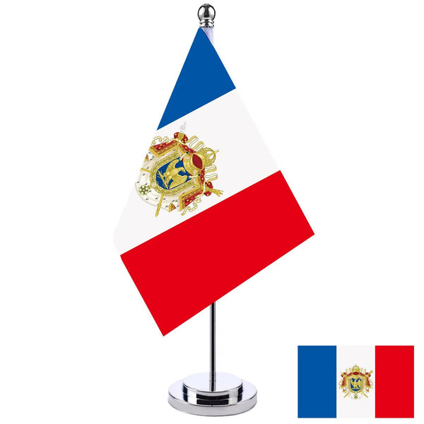 France Desk Flag Collection - Small Office Table Flag