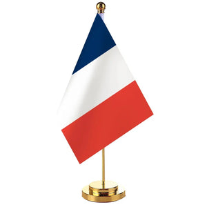 France Desk Flag - Small Office Table Flag