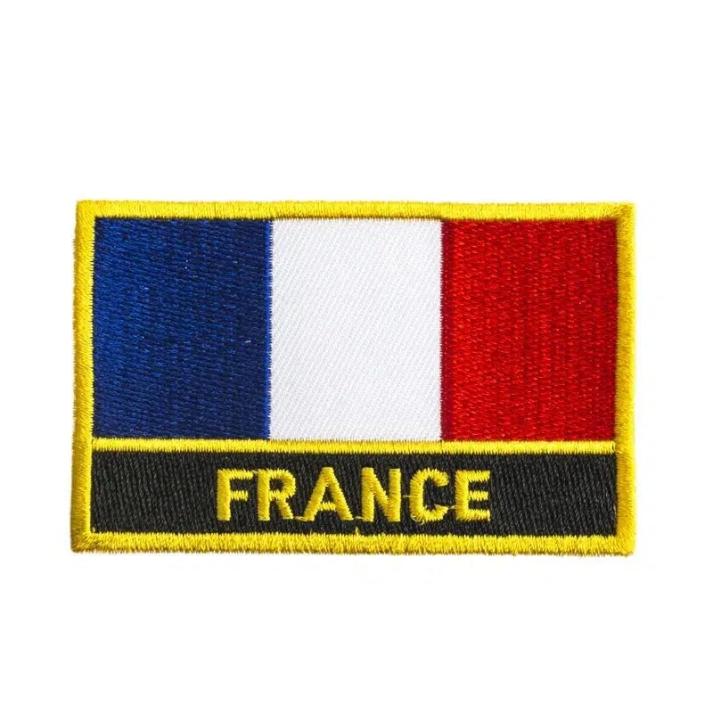France Flag Patch - Sew On/Iron On Patch