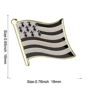 France Province Flag Lapel Pin Collection - Enamel Pin Flag