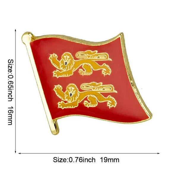 France Province Flag Lapel Pin Collection - Enamel Pin Flag