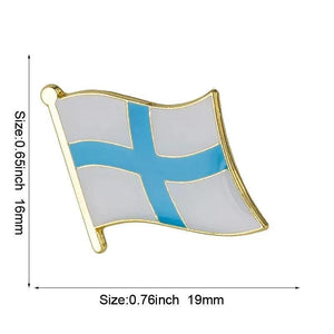 France Province Flag Lapel Pin Collection - Enamel Pin Flag