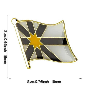 France Province Flag Lapel Pin Collection - Enamel Pin Flag