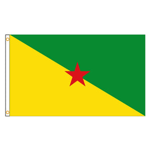 French Guiana Flag - 90x150cm(3x5ft) - 60x90cm(2x3ft)
