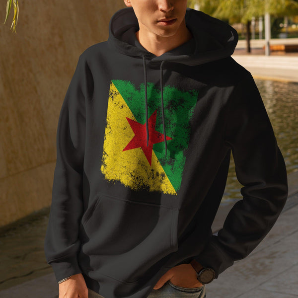 French Guiana Flag Hoodie