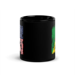 French Guiana USA Flag Mug