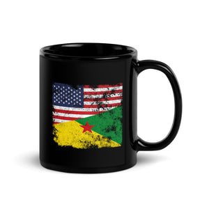 French Guiana USA Flag Mug
