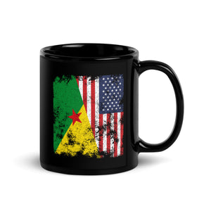 French Guiana USA Flag Mug
