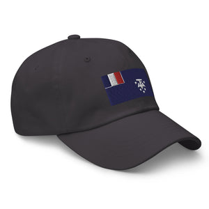 French Southern & Antarctic Lands Flag Cap - Adjustable Embroidered Dad Hat