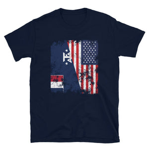 French Southern Antarctic Lands USA Flag T-Shirt