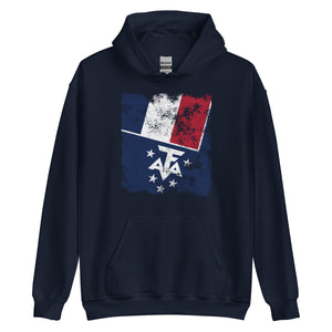 French Southern and Antarctic Lands Flag Hoodie