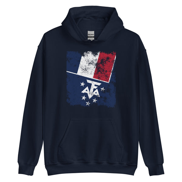 French Southern and Antarctic Lands Flag Hoodie