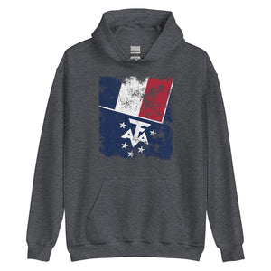 French Southern and Antarctic Lands Flag Hoodie