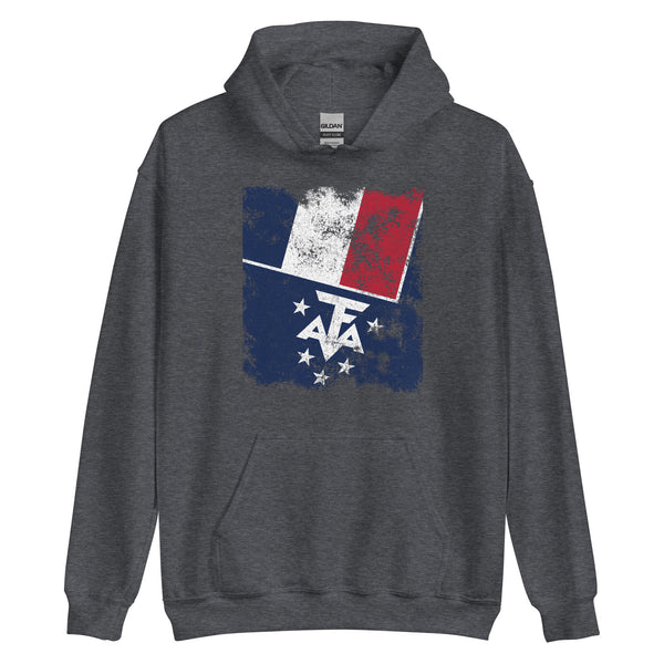 French Southern and Antarctic Lands Flag Hoodie