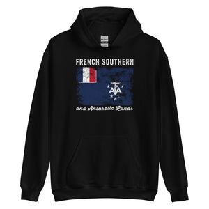 French Southern and Antarctic Lands Flag Hoodie