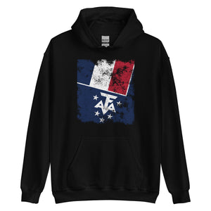 French Southern and Antarctic Lands Flag Hoodie