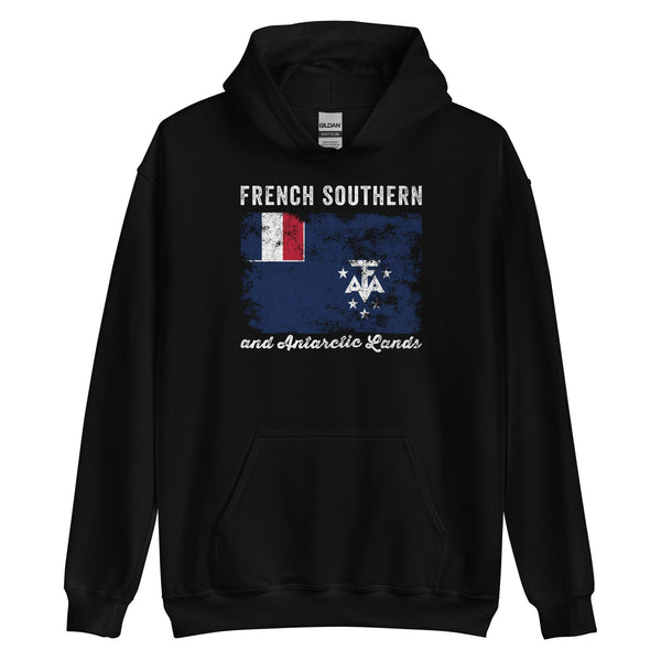 French Southern and Antarctic Lands Flag Hoodie