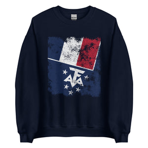 French Southern and Antarctic Lands Flag Sweatshirt