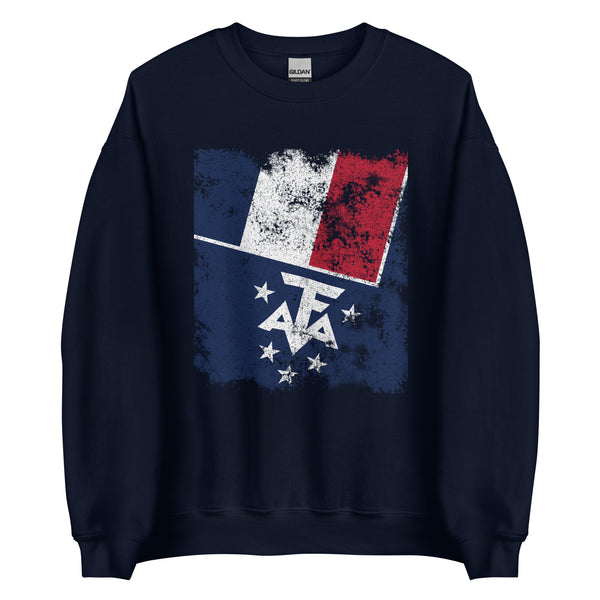 French Southern and Antarctic Lands Flag Sweatshirt