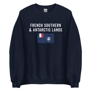 French Southern and Antarctic Lands Flag Sweatshirt