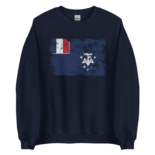 French Southern and Antarctic Lands Flag Sweatshirt