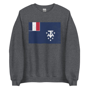 French Southern and Antarctic Lands Flag Sweatshirt