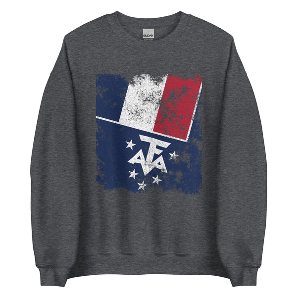 French Southern and Antarctic Lands Flag Sweatshirt