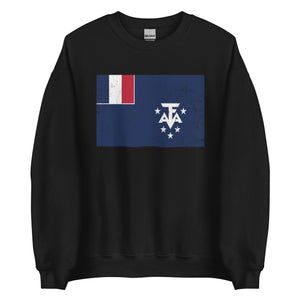 French Southern and Antarctic Lands Flag Sweatshirt