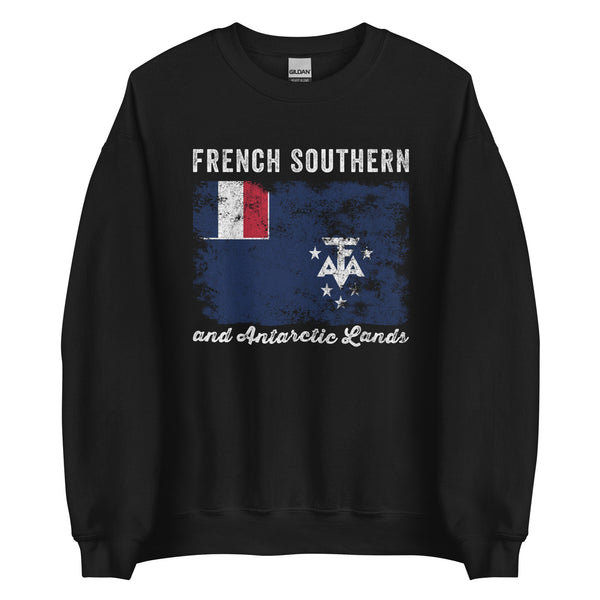 French Southern and Antarctic Lands Flag Sweatshirt