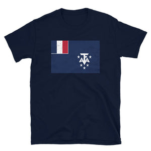 French Southern and Antarctic Lands Flag T-Shirt