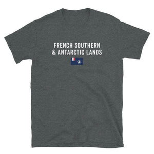 French Southern and Antarctic Lands Flag T-Shirt