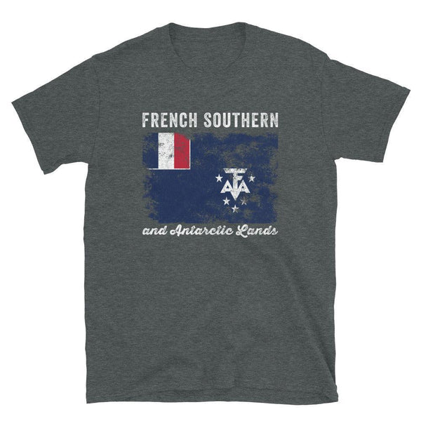 French Southern and Antarctic Lands Flag T-Shirt